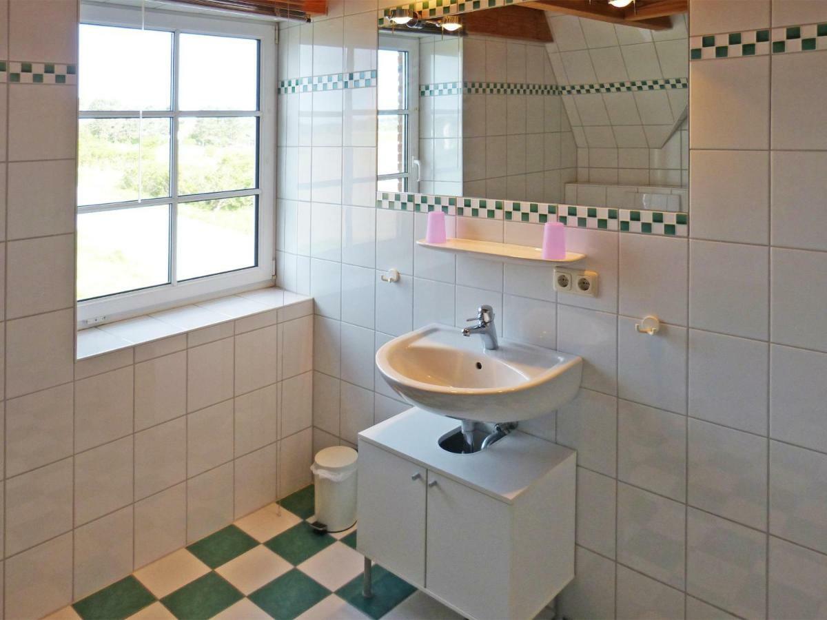 Haus Nordlicht Ferienwohnung *Bi A Maln* Nebel Εξωτερικό φωτογραφία